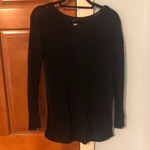 Aritzia Wilfred Knit Pullover Sweater with Silk